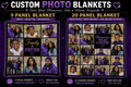 Custom Photo Blankets
