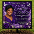 Gate Fold Obituary Template