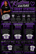 👕 KUSTOM KULTURE T-SHIRT STATION