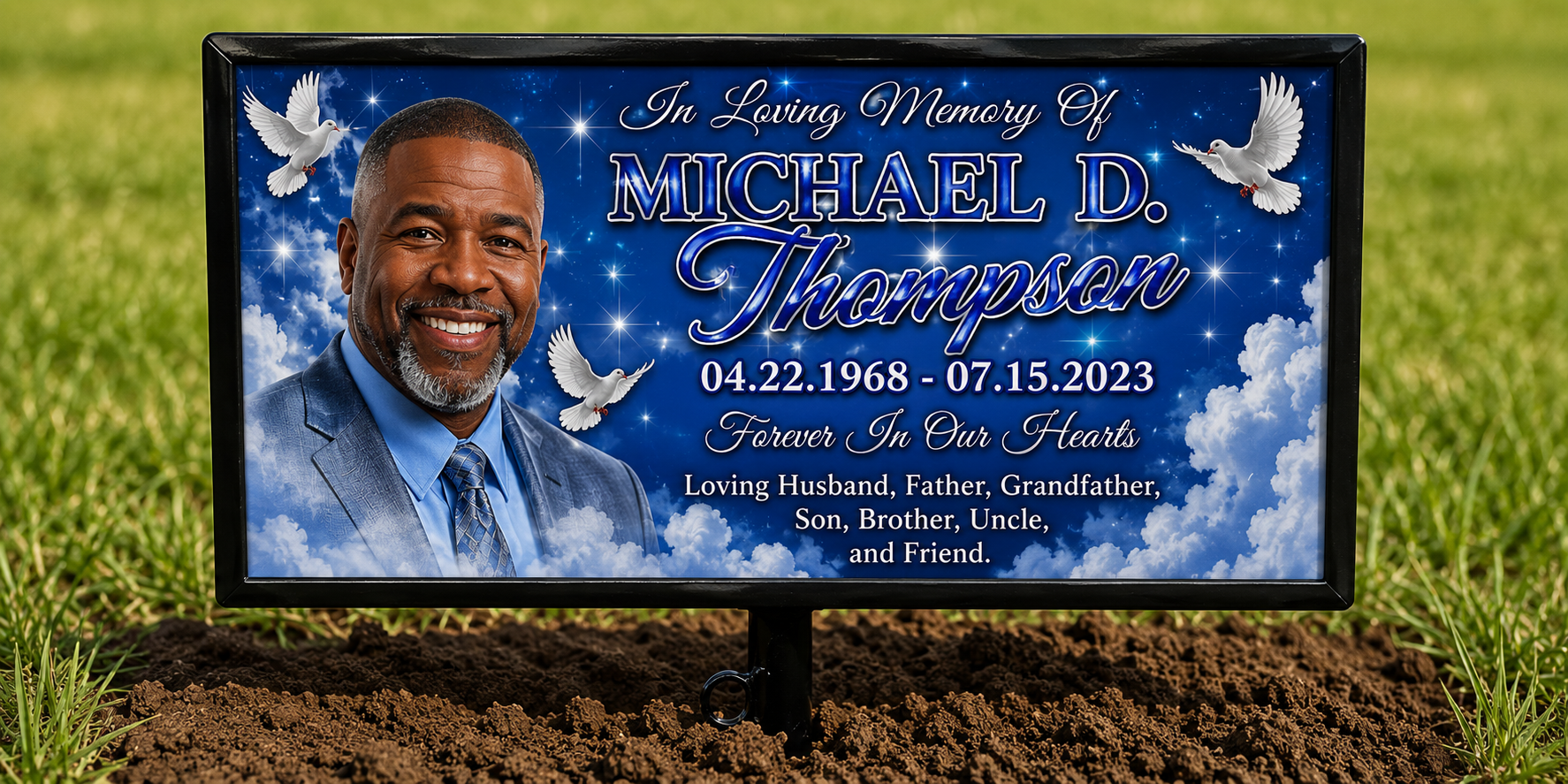 Custom Grave Marker