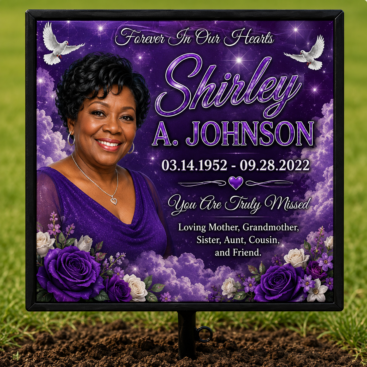 Custom Grave Marker